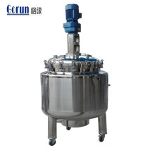 El tanque de mezcla líquido / crema del acero inoxidable del mezclador del vacío del mezclador del alto vacío de la disposición